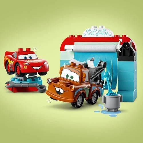 LEGO Duplo Divertida Lavagem Automática de Carros de Faísca McQueen e Mate 10996 - Image 4