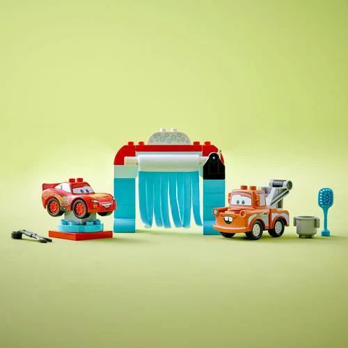 LEGO Duplo Divertida Lavagem Automática de Carros de Faísca McQueen e Mate 10996 - Image 6