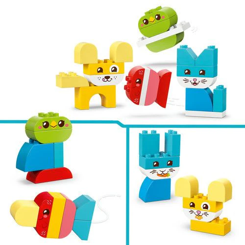 LEGO® DUPLO My First 10477 - Animais Criativos Adoráveis 3 em 1 - Image 4