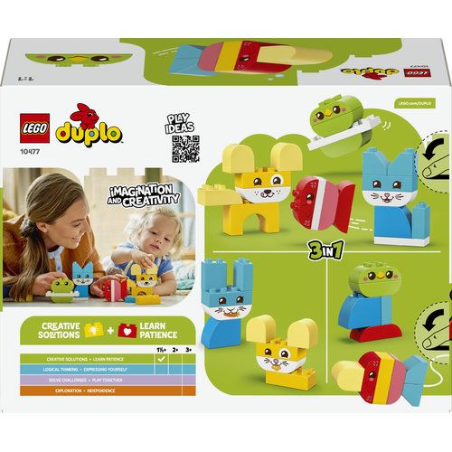 LEGO® DUPLO My First 10477 - Animais Criativos Adoráveis 3 em 1 - Image 8