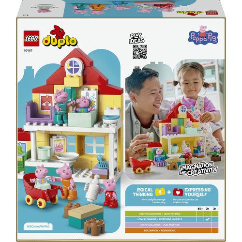 LEGO® DUPLO Peppa Pig 10467 - Casa da Família - Image 8