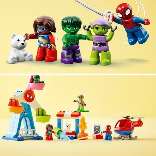 LEGO DUPLO Super Heroes 10963 Spider-Man e Amigos: Aventura na Feira Popular - Image 7