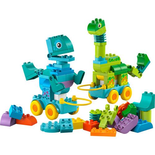 LEGO® DUPLO® Town 10451 - Dinossauros Sobre Rodas 3em1 - Image 2