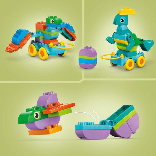 LEGO® DUPLO® Town 10451 - Dinossauros Sobre Rodas 3em1 - Image 4