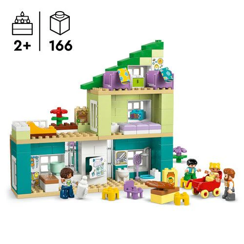 LEGO® DUPLO Town 10470 - Casa de Família Moderna 3 em 1 com Figuras - Image 3