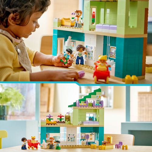 LEGO® DUPLO Town 10470 - Casa de Família Moderna 3 em 1 com Figuras - Image 6
