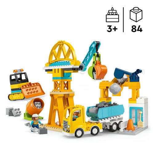 LEGO® DUPLO Town 10476 - Veículos e Área de Construção 3 em 1 - Image 3