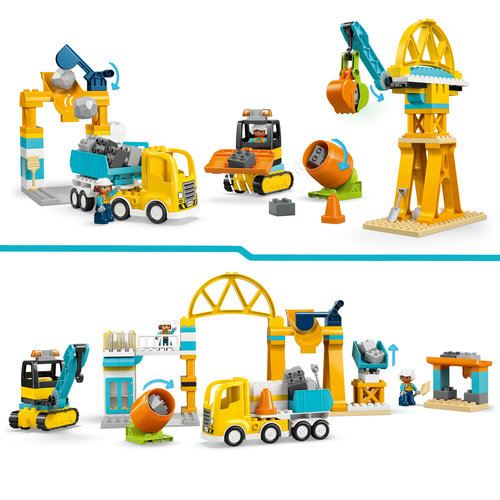 LEGO® DUPLO Town 10476 - Veículos e Área de Construção 3 em 1 - Image 4