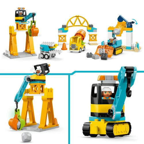 LEGO® DUPLO Town 10476 - Veículos e Área de Construção 3 em 1 - Image 5