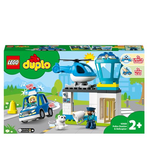 LEGO DUPLO Town 10959 Esquadra da Polícia e Helicóptero - Image 2