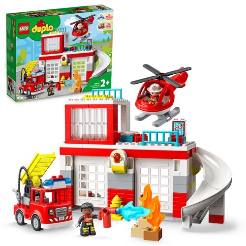 LEGO DUPLO Town 10970 Quartel dos Bombeiros e Helicóptero - Image 3