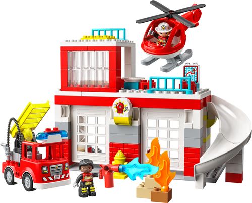 LEGO DUPLO Town 10970 Quartel dos Bombeiros e Helicóptero - Image 4