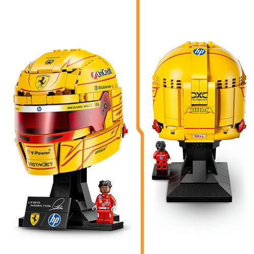 LEGO® Editions Fórmula 1 43022 - Capacete Scuderia Ferrari HP de Lewis Hamilton - Image 4