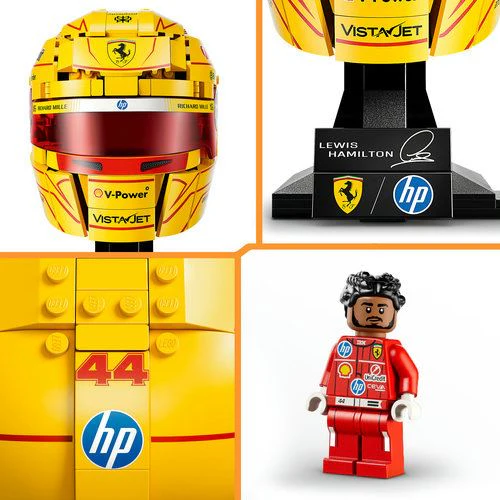 LEGO® Editions Fórmula 1 43022 - Capacete Scuderia Ferrari HP de Lewis Hamilton - Image 5