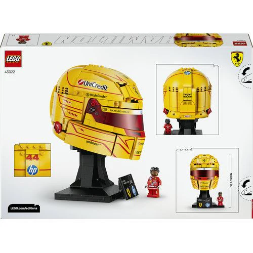 LEGO® Editions Fórmula 1 43022 - Capacete Scuderia Ferrari HP de Lewis Hamilton - Image 8