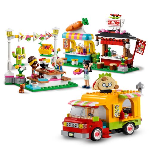 LEGO Friends 41701 - Mercado de Comida de Rua - Image 4
