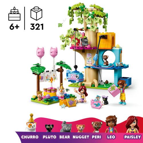 LEGO® Friends 42666 - Festa de Aniversário do Gato e Casa da Árvore - Image 3