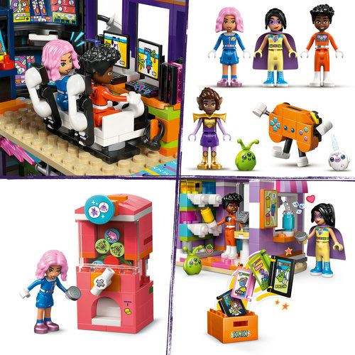 LEGO® Friends 42674 - Loja de Bandas Desenhadas e Jogos - Image 5