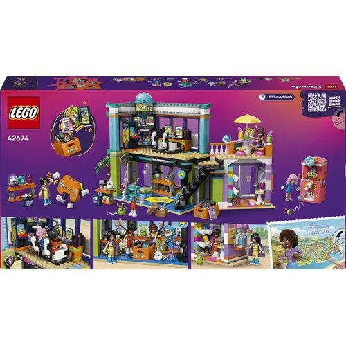 LEGO® Friends 42674 - Loja de Bandas Desenhadas e Jogos - Image 9