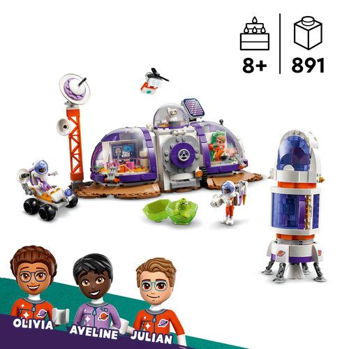LEGO Friends Space 42605 - Base Espacial e Foguetão de Marte - Image 2