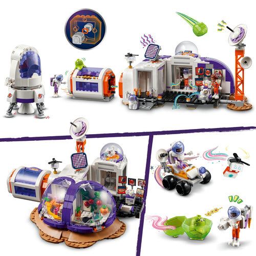 LEGO Friends Space 42605 - Base Espacial e Foguetão de Marte - Image 4
