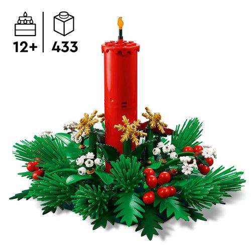 LEGO® Iconic 40743 - Decoração de Mesa de Natal - Image 3