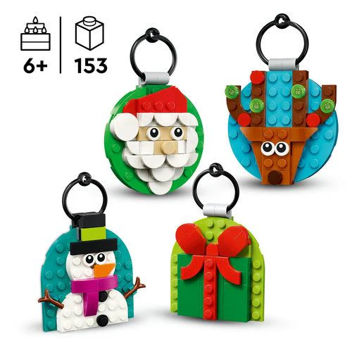 LEGO® Iconic 40744 - Seleção de Enfeites de Natal - Image 2
