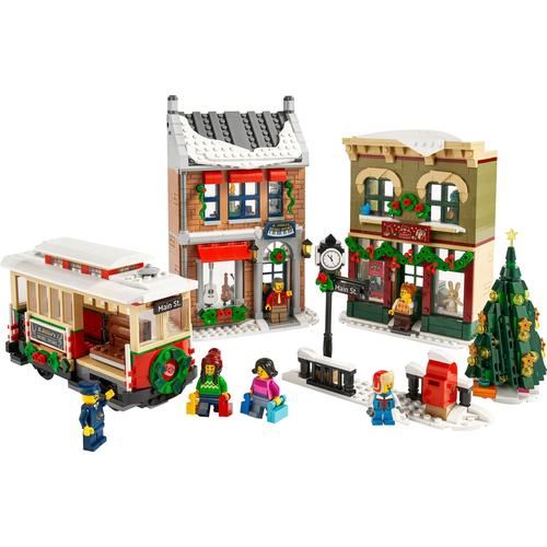 LEGO Icons 10308 - Rua Principal Natal - Image 2
