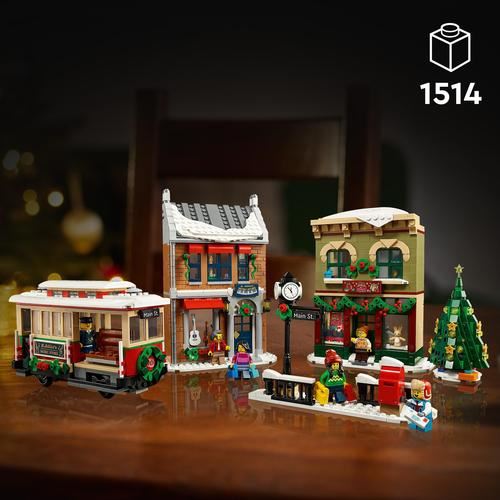 LEGO Icons 10308 - Rua Principal Natal - Image 3