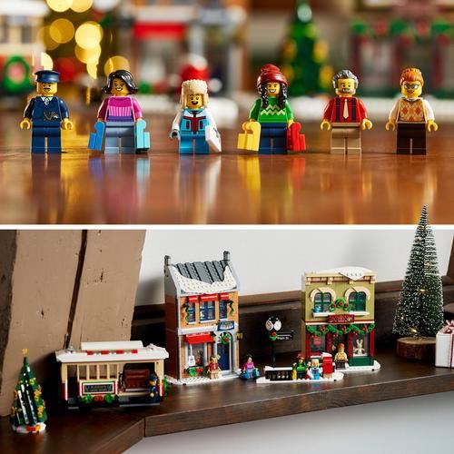 LEGO Icons 10308 - Rua Principal Natal - Image 6