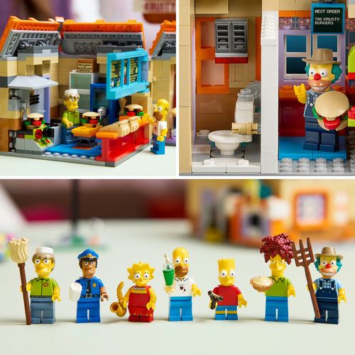 LEGO® Icons 10352 - The Simpsons™: Krusty Burger - Image 6