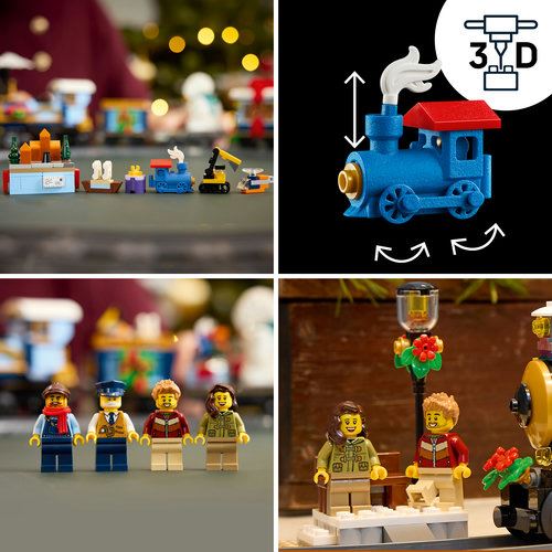 LEGO® Icons 10361 - Comboio Holiday Express - Image 6