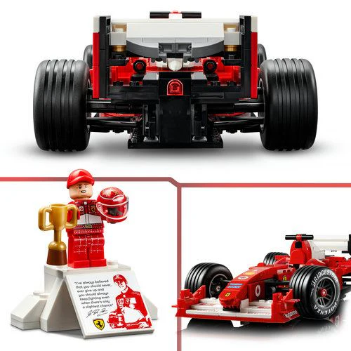 LEGO® Icons 11375 - Ferrari F2004 e Michael Schumacher - Image 6