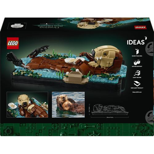 LEGO® Ideas 21366 - Lontras Marinhas Flutuantes - Image 9