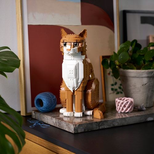 LEGO® Ideas 21376 - Gato Laranja - Image 4