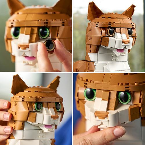 LEGO® Ideas 21376 - Gato Laranja - Image 5