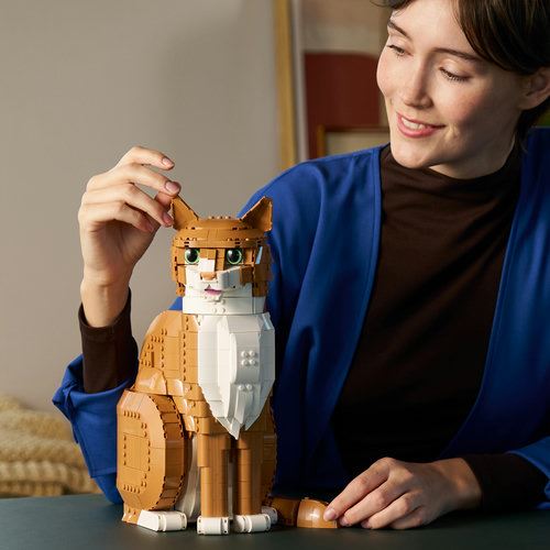 LEGO® Ideas 21376 - Gato Laranja - Image 7