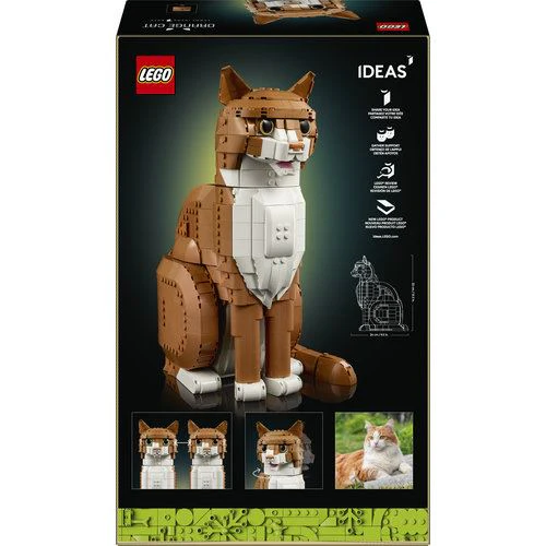LEGO® Ideas 21376 - Gato Laranja - Image 8
