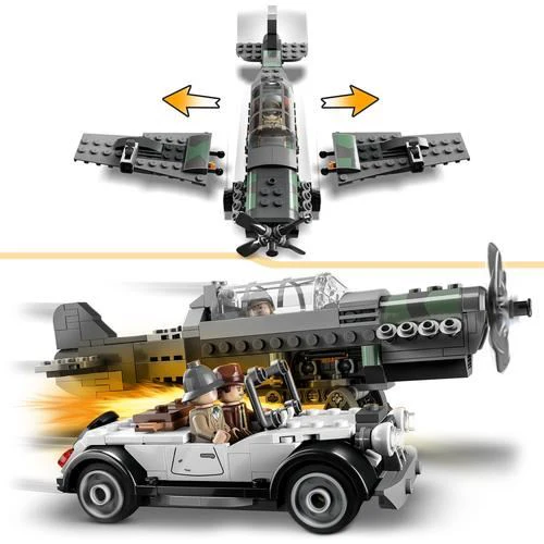 LEGO Indiana Jones™ 77012 - Perseguição em Avião de Caça - Image 4