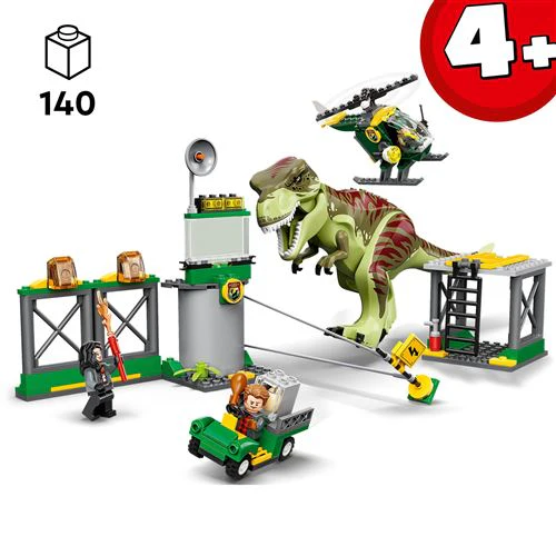 LEGO Jurassic World 76944 Fuga de Dinossauro T. Rex - Image 4