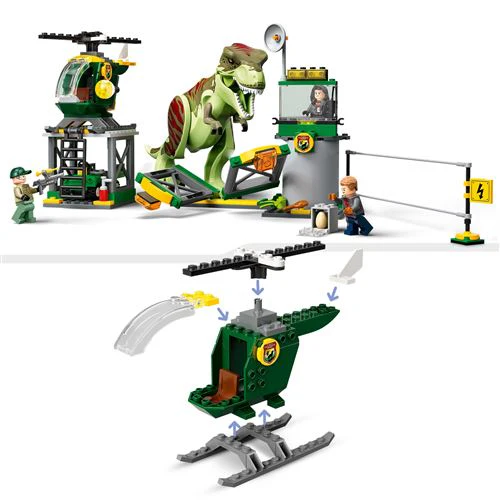 LEGO Jurassic World 76944 Fuga de Dinossauro T. Rex - Image 5