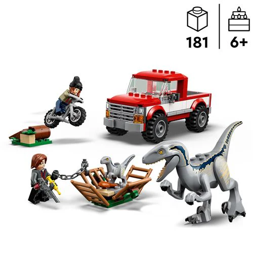 LEGO Jurassic World 76946 Captura dos Velociraptores Blue e Beta - Image 4