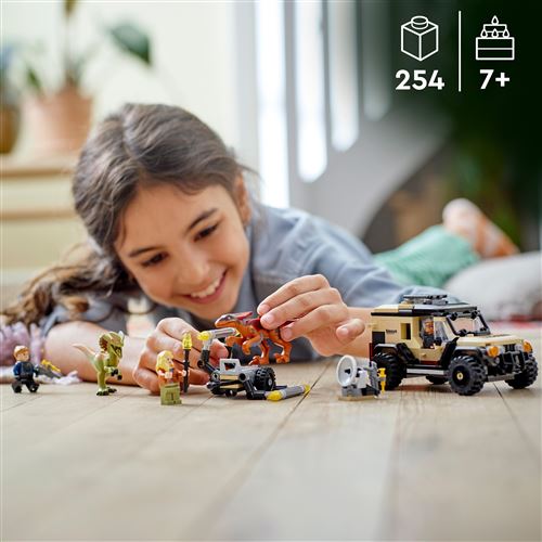 LEGO Jurassic World 76951 Transporte de Piroraptor e de Dilofossauro - Image 3