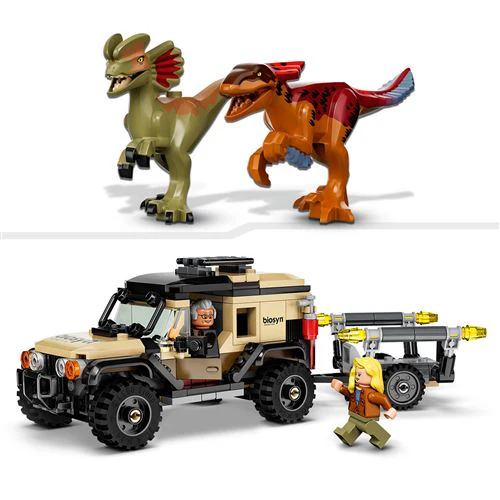 LEGO Jurassic World 76951 Transporte de Piroraptor e de Dilofossauro - Image 4