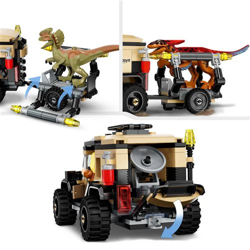 LEGO Jurassic World 76951 Transporte de Piroraptor e de Dilofossauro - Image 5