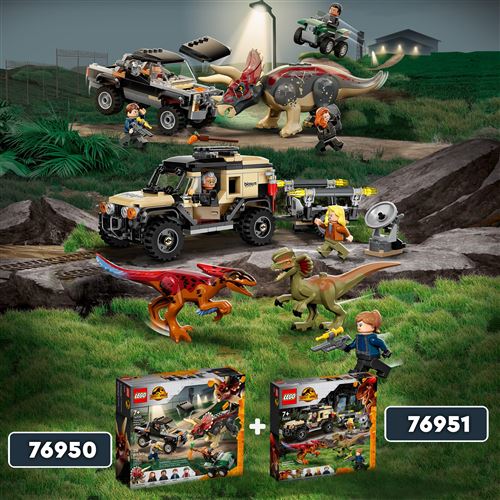 LEGO Jurassic World 76951 Transporte de Piroraptor e de Dilofossauro - Image 7