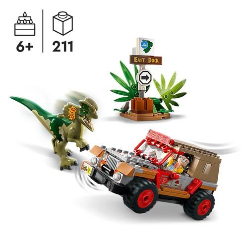 LEGO Jurassic World 76958 - Emboscada a Dilofossauro - Image 2
