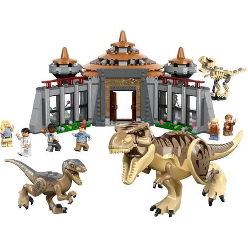 LEGO Jurassic World 76961 - Centro de Visitantes: Ataque de T. Rex e Raptor - Image 3