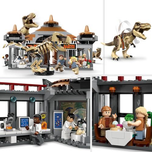 LEGO Jurassic World 76961 - Centro de Visitantes: Ataque de T. Rex e Raptor - Image 4