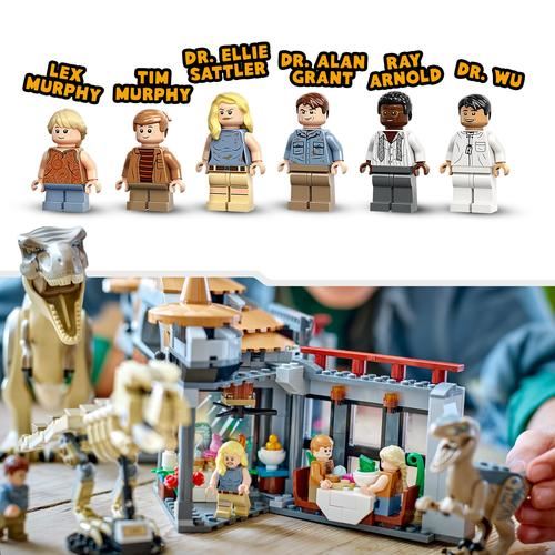 LEGO Jurassic World 76961 - Centro de Visitantes: Ataque de T. Rex e Raptor - Image 5